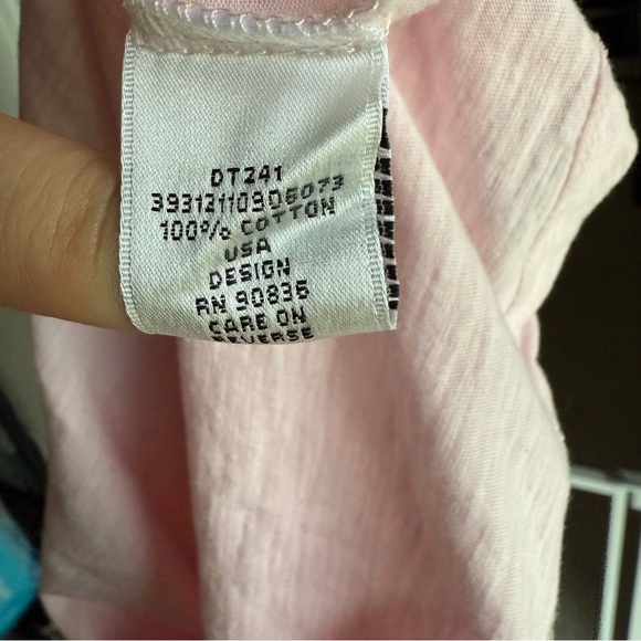 For the love of Science Pink Long Sleeve Hoodie w Science Graphic XL 100% Cotton - Picture 7 of 8